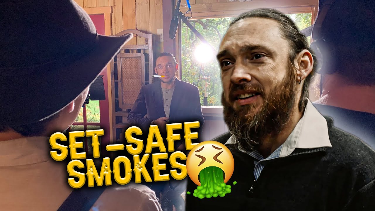 Using Set-Safe Cigarettes on Our Indie Film | 2025 Behind the Scenes Documentary Clip