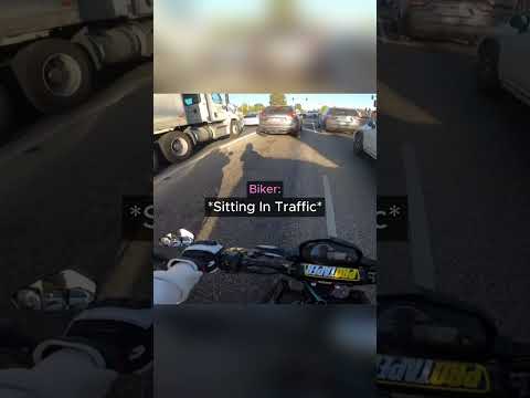 When a Biker Witnesses INSTANT Karma😳...