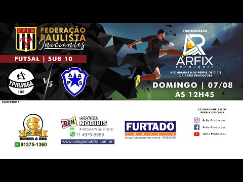 YPIRANGA X PORTUÁRIOS  - FUTSAL SUB 10
