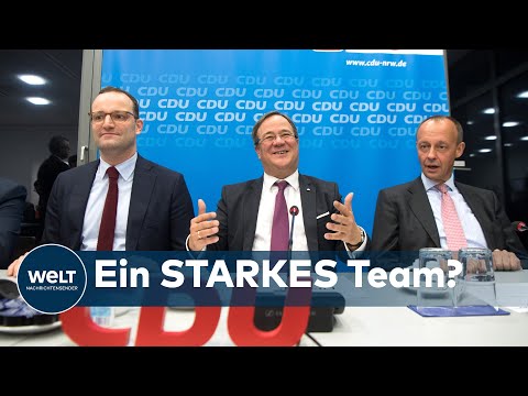 SPAHN, LASCHET ODER MERZ: Bei Debatte um die CDU-Spitze zeichnet sich eine Team-Lösung ab