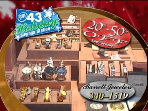 Barrett Jewelers "Holiday Savings Station"