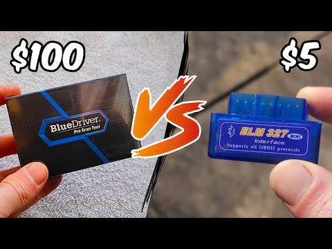 BlueDriver OBD2 Scan Tool vs $5 Chinese ELM327 Dongle (Review and Demo!)