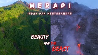 Download lagu BEAUTIFUL and SCARY MERAPI l🔥 BEAUTY AND THE BEAST mp3