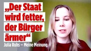 Politiker verfeuern unser Geld – Selbstbedienung in der Staatskasse | Julia Ruhs – Meine Meinung