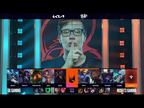SK VS MSF Highlights - 2021 LEC Summer W1D2 l SK Gaming vs Misfits