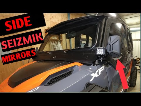 How To install Seizmik mirrors on your sxs