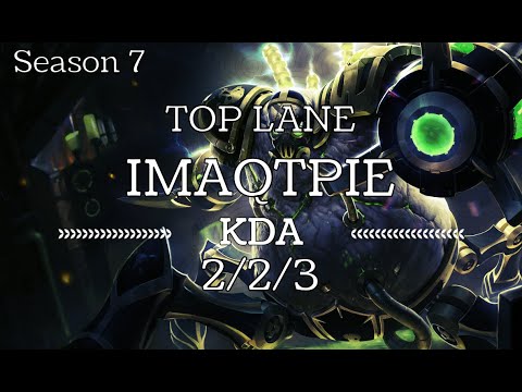 Imaqtpie - Urgot vs Irelia - NA - Gameplay Highlight 7.21