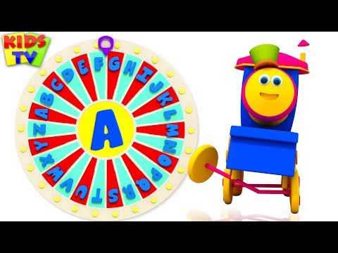 Learn ABC - Spin the Wheel Game | Bob Fun Series | Kids Learning Videos - YouTube
