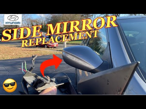 HYUNDAI SONATA SIDE VIEW MIRROR REPLACEMENT - How to Replace a Side View Mirror on a Hyundai Sonata