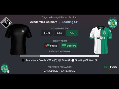 #264 23-24 Taça de Portugal - 3rd Round, Académica Coimbra vs SPORTING