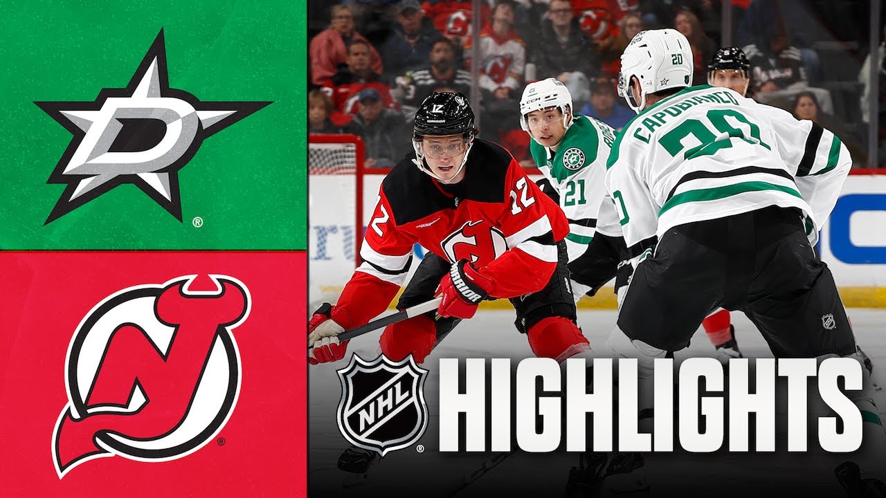 Stars vs. Devils | NHL Highlights | December 03, 2025