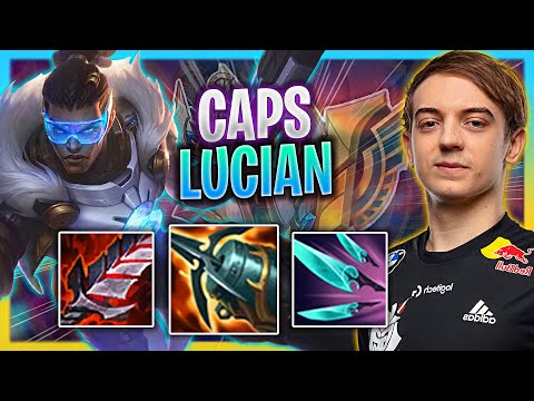CAPS IS A BEAST WITH LUCIAN MID! | G2 Caps Plays Lucian Mid vs Cassiopeia!  Season 2023