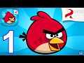 Rovio Classics Angry Birds Gameplay Walkthrough Part 1 Poached Eggs IOS Android Gameplay