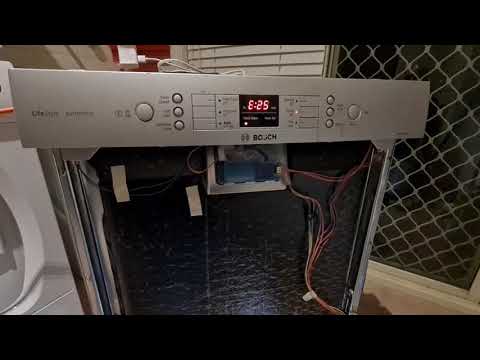 Bosch Dishwasher - E25 No Draining