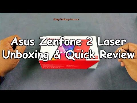 Asus Zenfone 2 Laser ZE550KL Unboxing & Quick Review