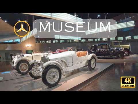 Mercedes Benz Museum | Stuttgart Germany | Walking Tour 4K
