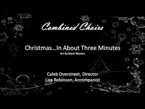 Christmas... In About Three Minutes arr by Mark Weston