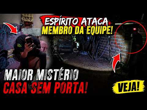 CÂMERA FILMA O ATAQUE  ESPIRITUAL ATACA MEMBRO DA EQUIPE CORVO 