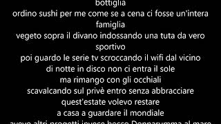 Amedeo Preziosi, Riccardo Dose, Awed - Ho Anche Dei Difetti - TESTO