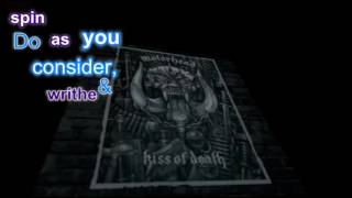 Motörhead - Kingdom Of The Worm (with lyrics)