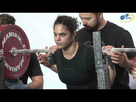 Women 76 kg & Men 120 kg B-groups - 2025 European Open Classic Powerlifting Championships