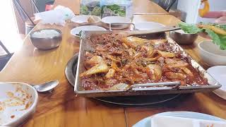 영주맛집 흥주식당 오삼불고기 Yeongju famous restaurant “heungju-sikdang” pork-squid bulgogi, Korea street food