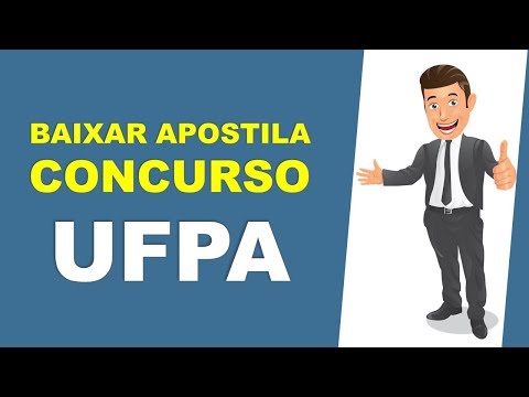 BAIXAR APOSTILA Concurso UFPA 2018