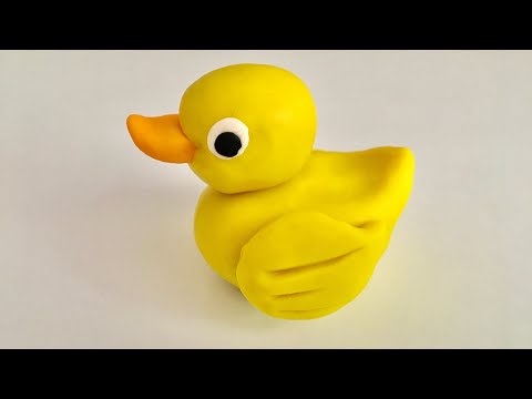 , title : '❤️ Clay with me- cara membuat bebek/ batak |mainan mandi | tutorial kerajinan model. buatan sendiri yang mudah'