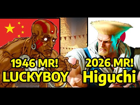 🔥 STREET FIGHTER 6 ➥ LUCKYBOY (DHALSIM) VS. Higuchi ひぐち (GUILE ガイル) 4K MASTER RANKS 🔥