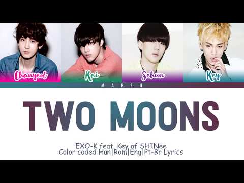 EXO-K (엑소케이) – 두 개의 (TWO MOONS) (feat. Key of SHINee) (Color Coded Lyrics/Han/Rom/Eng/Pt-Br)