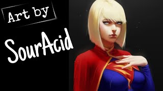 Illustrations | Artist SourAcid | Comics