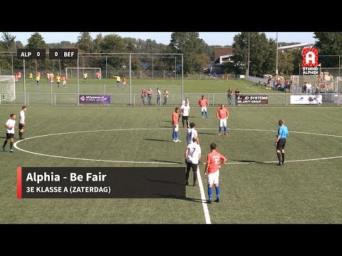 Samenvatting Alphia - Be Fair (zaterdag 21 september)