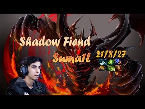 EG.Suma1L Shadow Fiend 7.03 (Refresher and Еthereal blade)
