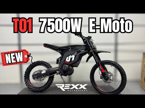 First Look at the New REXX T01 72V Electric Dirt Bike