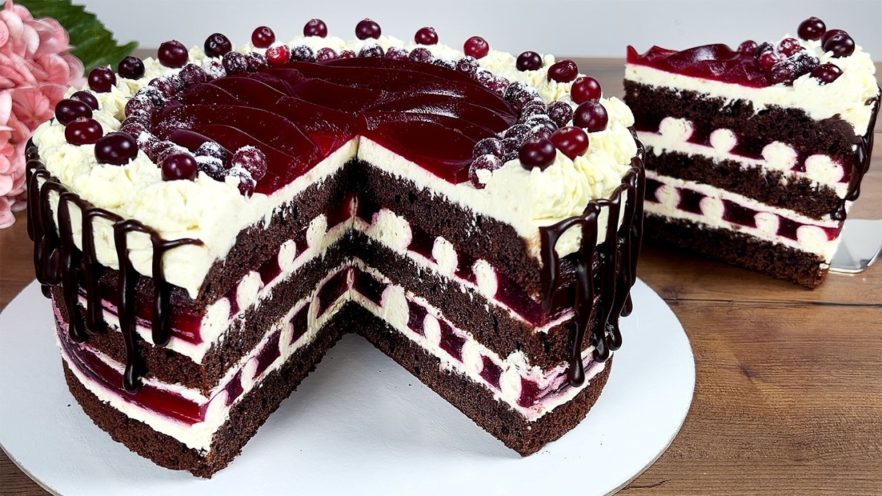 Der zarteste und leckerste Preiselbeerkuchen der Welt by Kuchenrezept — recipe photo