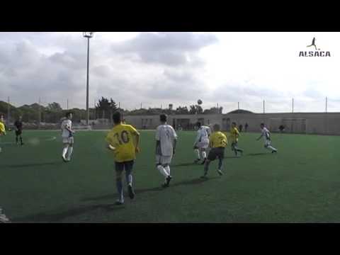 ALSACA2016 Balón de Cádiz C.F. "B" - A.D. Arcos 1er Tiempo Jornada 20 Temporada 2015 - 16