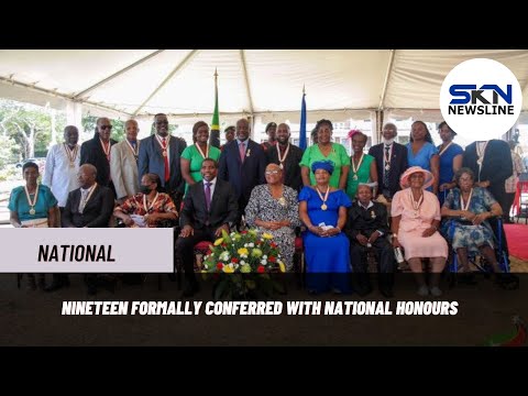 NINETEEN FORMALLY CONFERRED WITH NATIONAL HONOURS
