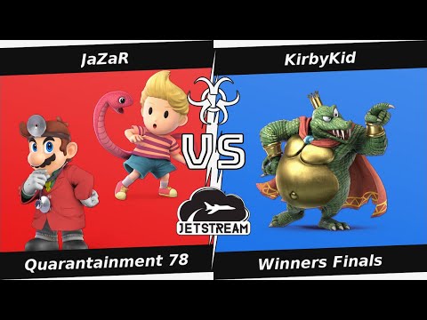 Quarantainment 78 Winners Finals - JaZaR (Dr Mario, Lucas) Vs KirbyKid (King K Rool)- SSBU