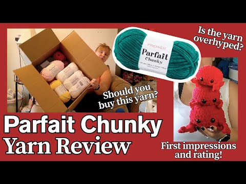 🧶 Premier Parfait Chunky Yarn Review! | First Impressions, Plushies Made & Final Rating 🌟