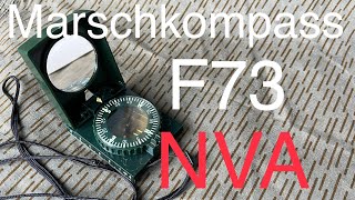 NVA Marschkompass F73 VEB Freiberger Präzisionsmechanik - DDR - VEB Carl Zeiss Jena