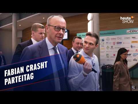 Auf dem Parteitag: Bringt Fabian Köster die CDU zum Schweigen? | heute-show vom 27.02.2026