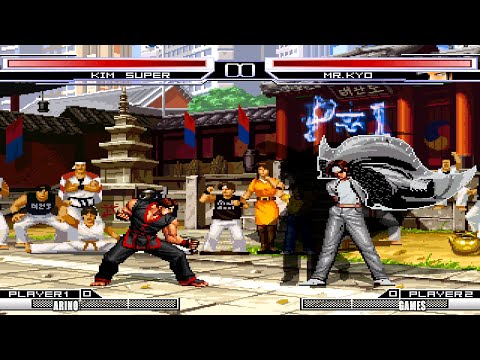 SUPER KIM VS MR KYO! INTENSE BATTLE KOF ARINO GAMES!