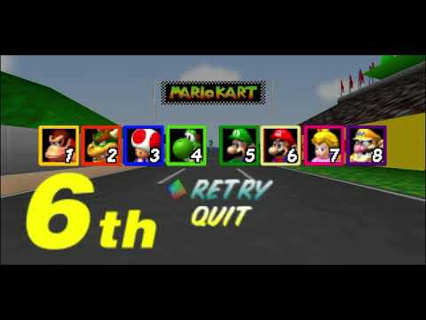 "Mario Kart 64" Music : 6 - Losing Results