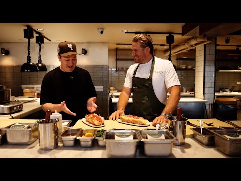 Trying the Iconic Grinder at Curtis Stone’s Michelin-Starred Gwen in LA!