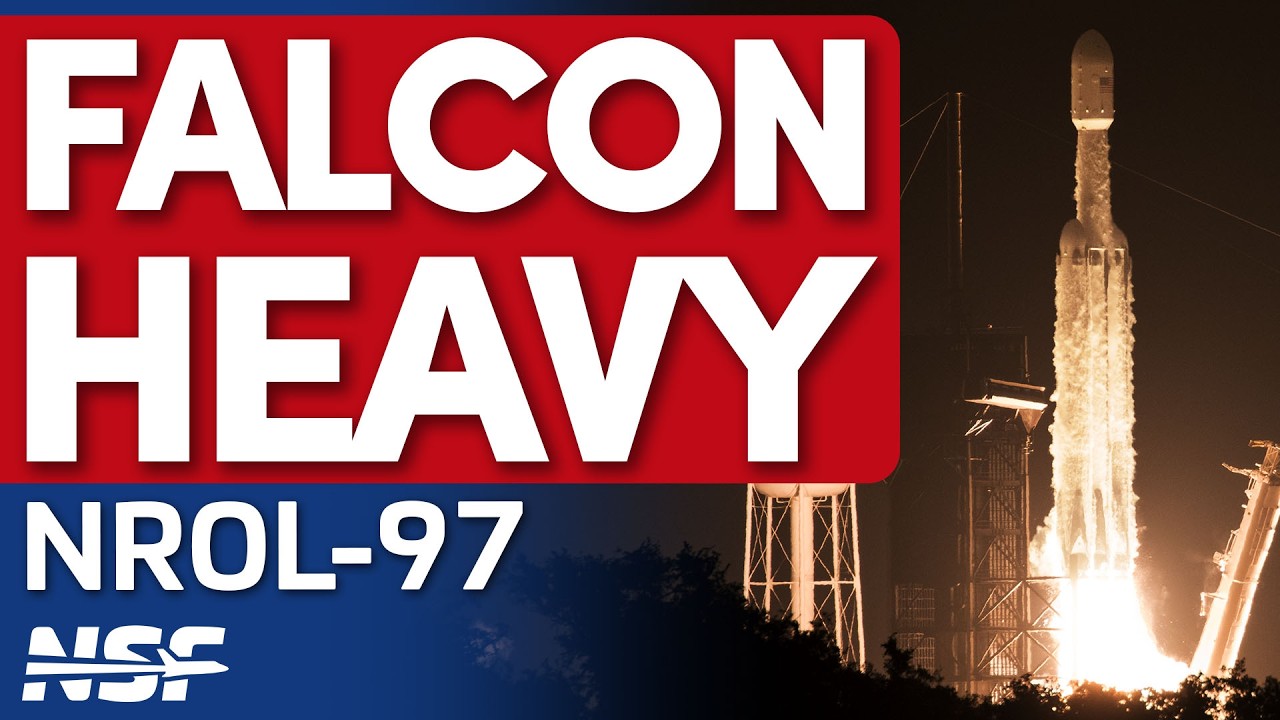 SpaceX Falcon Heavy Launches NROL-97
