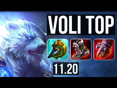 VOLIBEAR vs SYLAS (TOP) | 1100+ games, 1.3M mastery, 6/3/13 | BR Diamond | v11.20