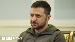 Ukraine’s President Zelensky heads to US for first trip since war began - BBC News
