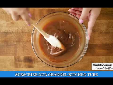 😋Salted Dark Chocolate Hazelnut Caramel Truffles😋