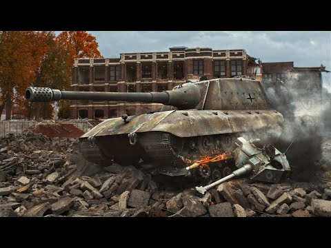 "Unstoppable Fury: Jg. Pz. E100 Dominates the Battlefield - WoT Blitz" 💪
