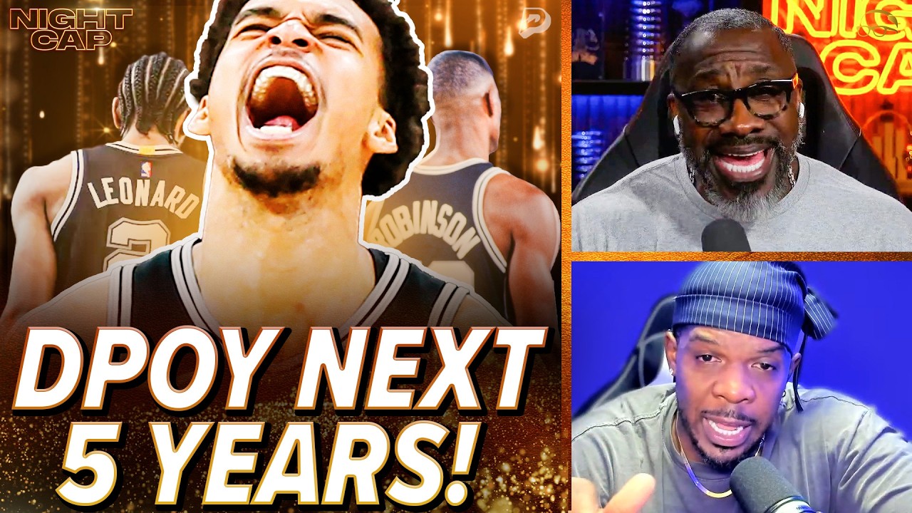 Unc & Iso Joe DEBATE if Wemby's Unanimous DPOY Makes Him the New FACE of the NBA! | Nightcap